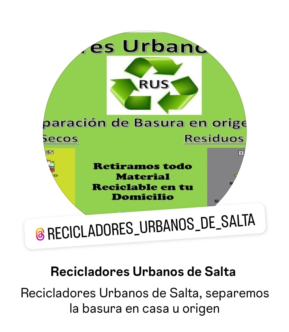 RECICLADORES URBANOS COOPERATIVA